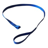 Schlittenseil Zugseil 1,2 m lang blau - Schlittenleine -...